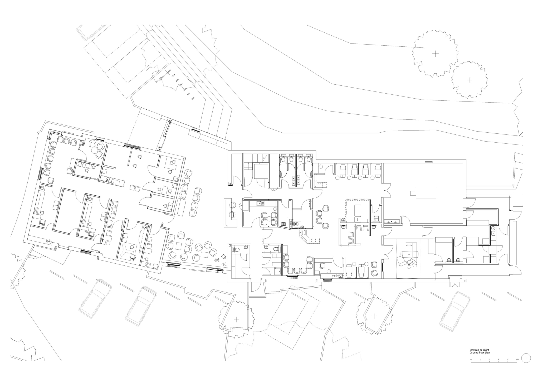 Centre For Sight ground floor plan Centre For Sight ground floor plan