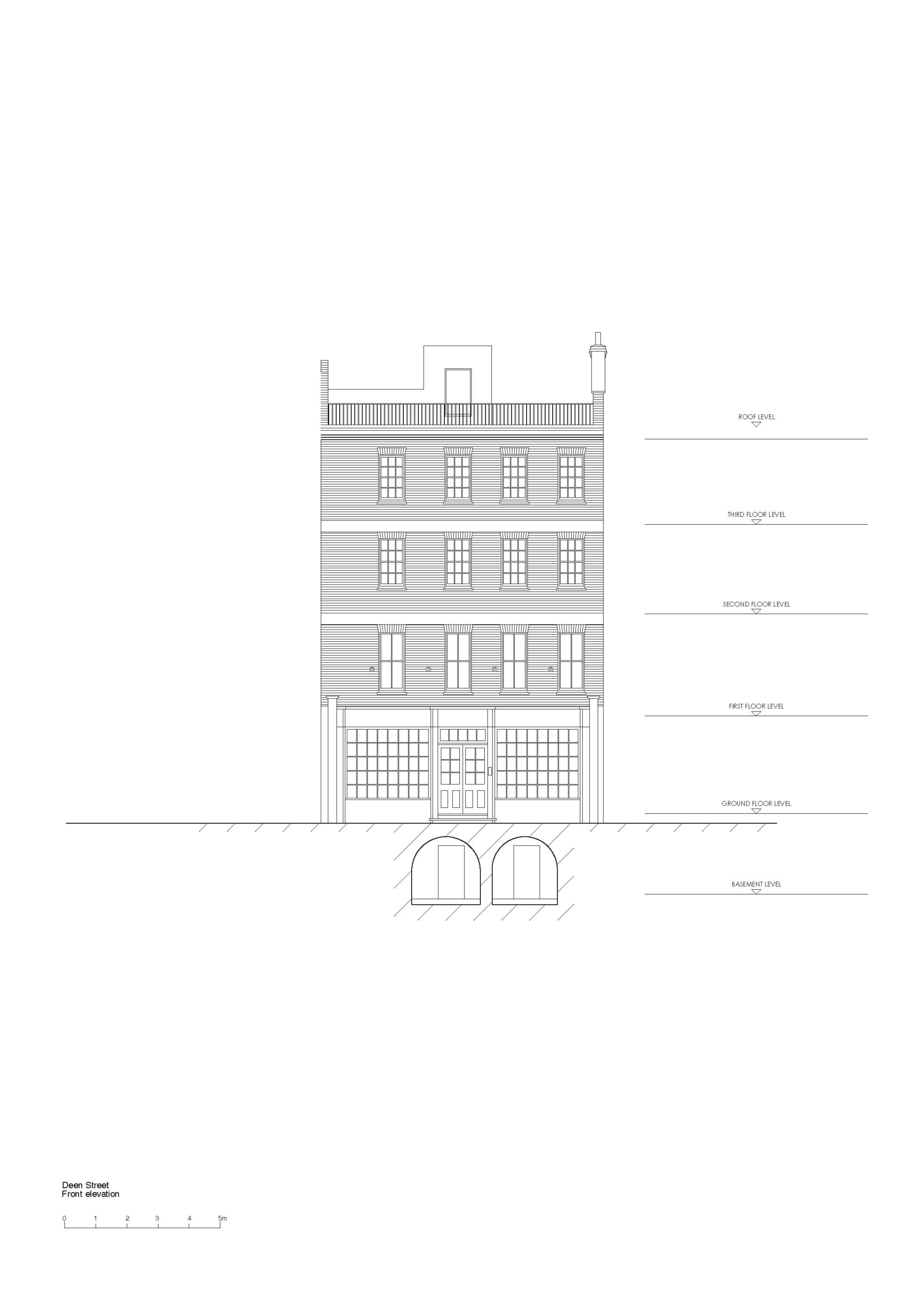 Dean Street elevation Dean Street elevation