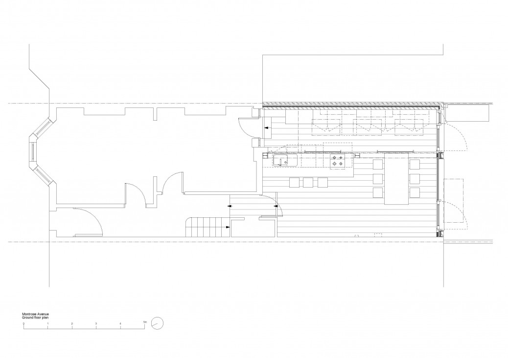 Montrose Avenue ground floor plan Montrose Avenue ground floor plan