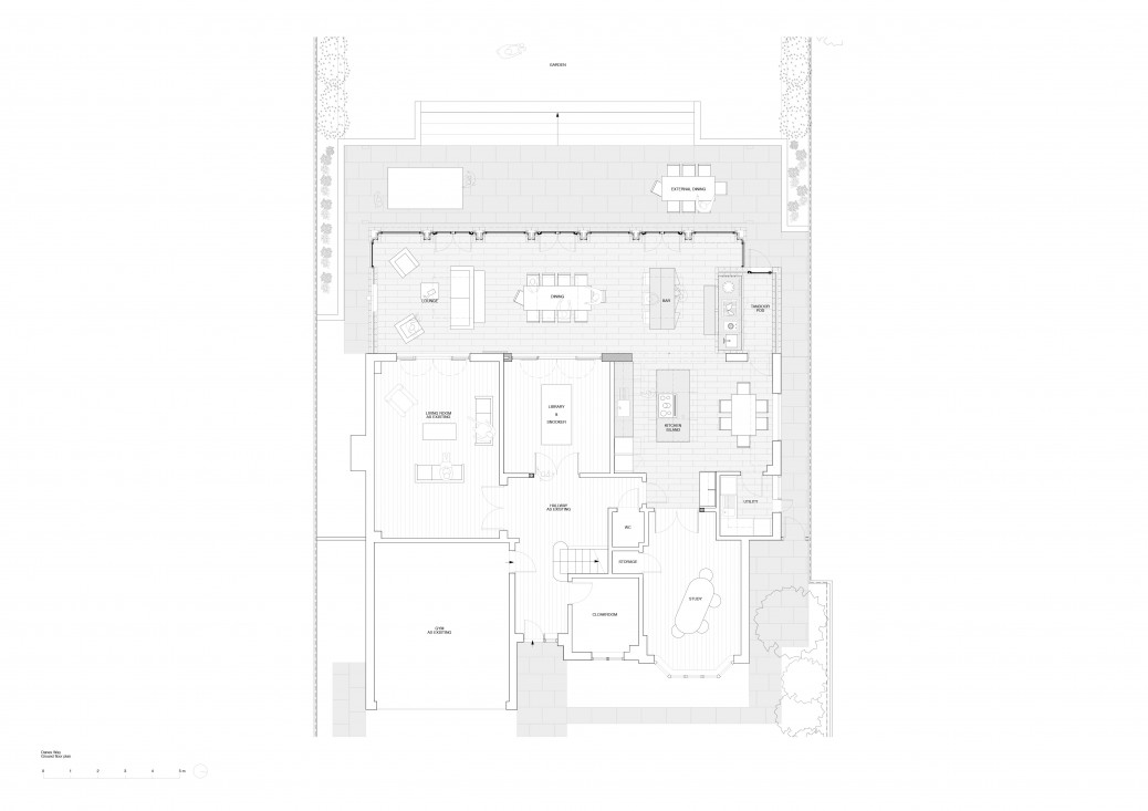 Ground floor plan Ground floor plan