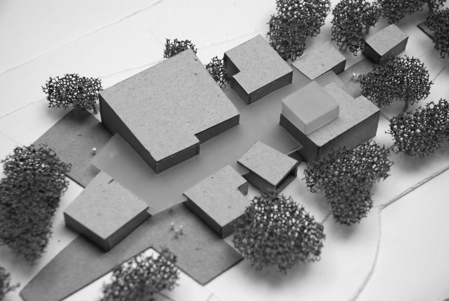 Music School for Stowe School model 3 Music School for Stowe School model 3