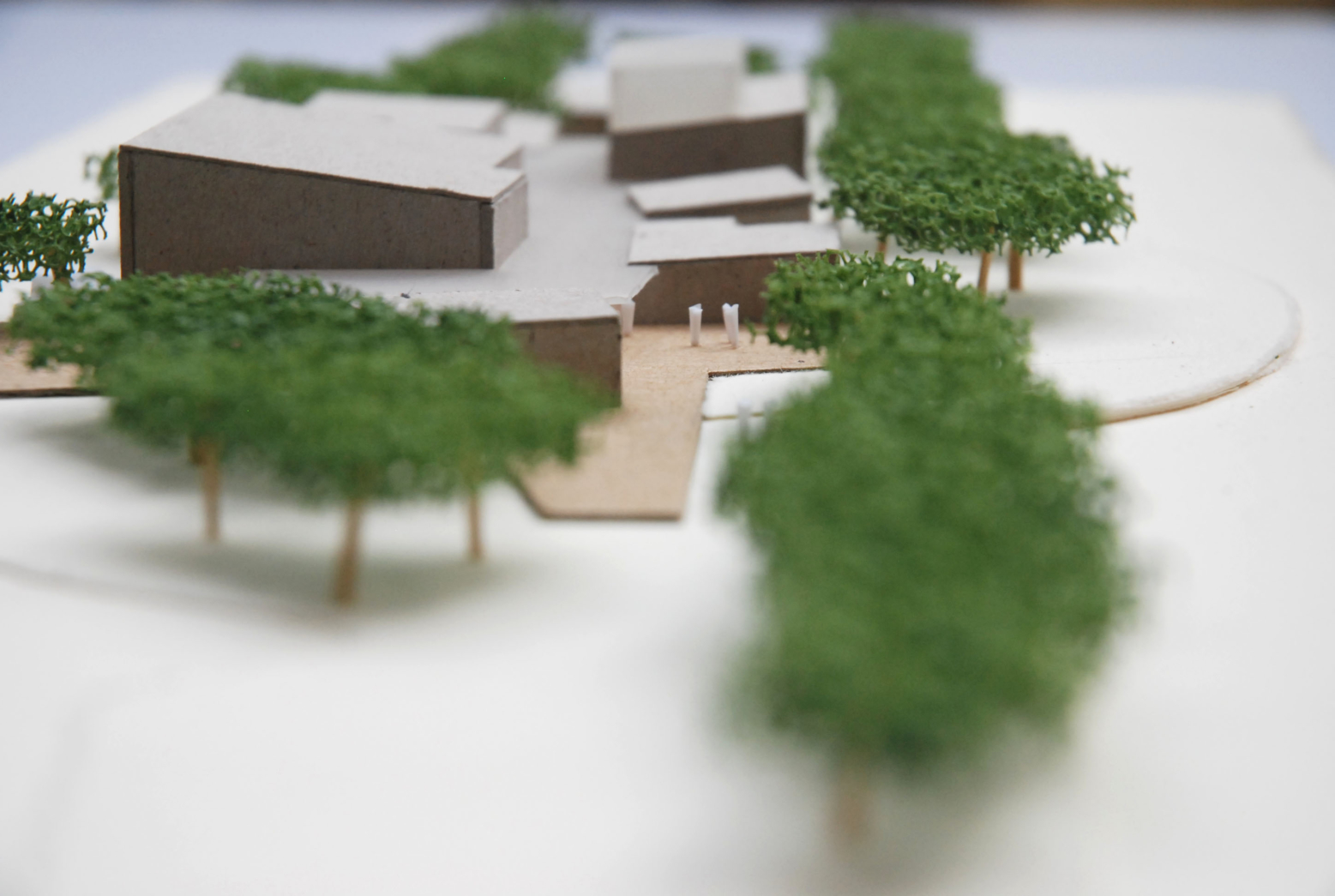 Music School for Stowe School model 4 Music School for Stowe School model 4