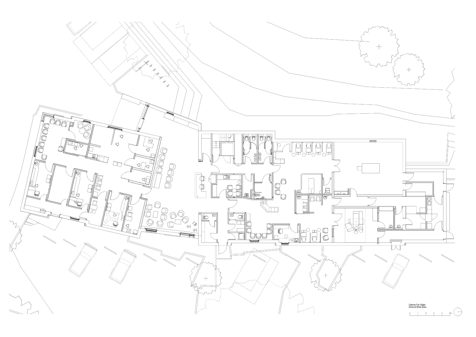 Centre For Sight ground floor plan