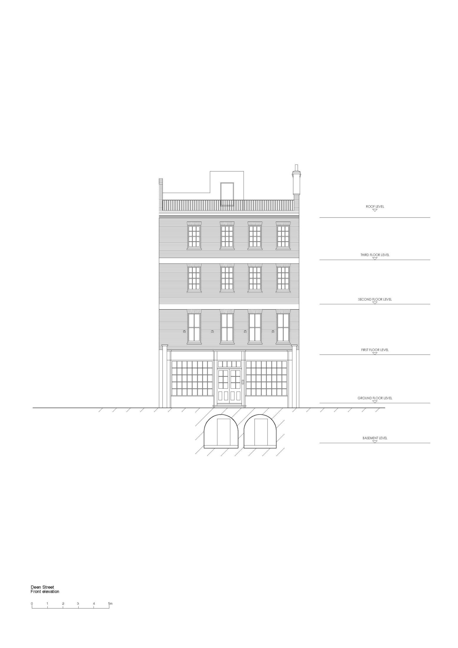 Dean Street elevation Dean Street elevation