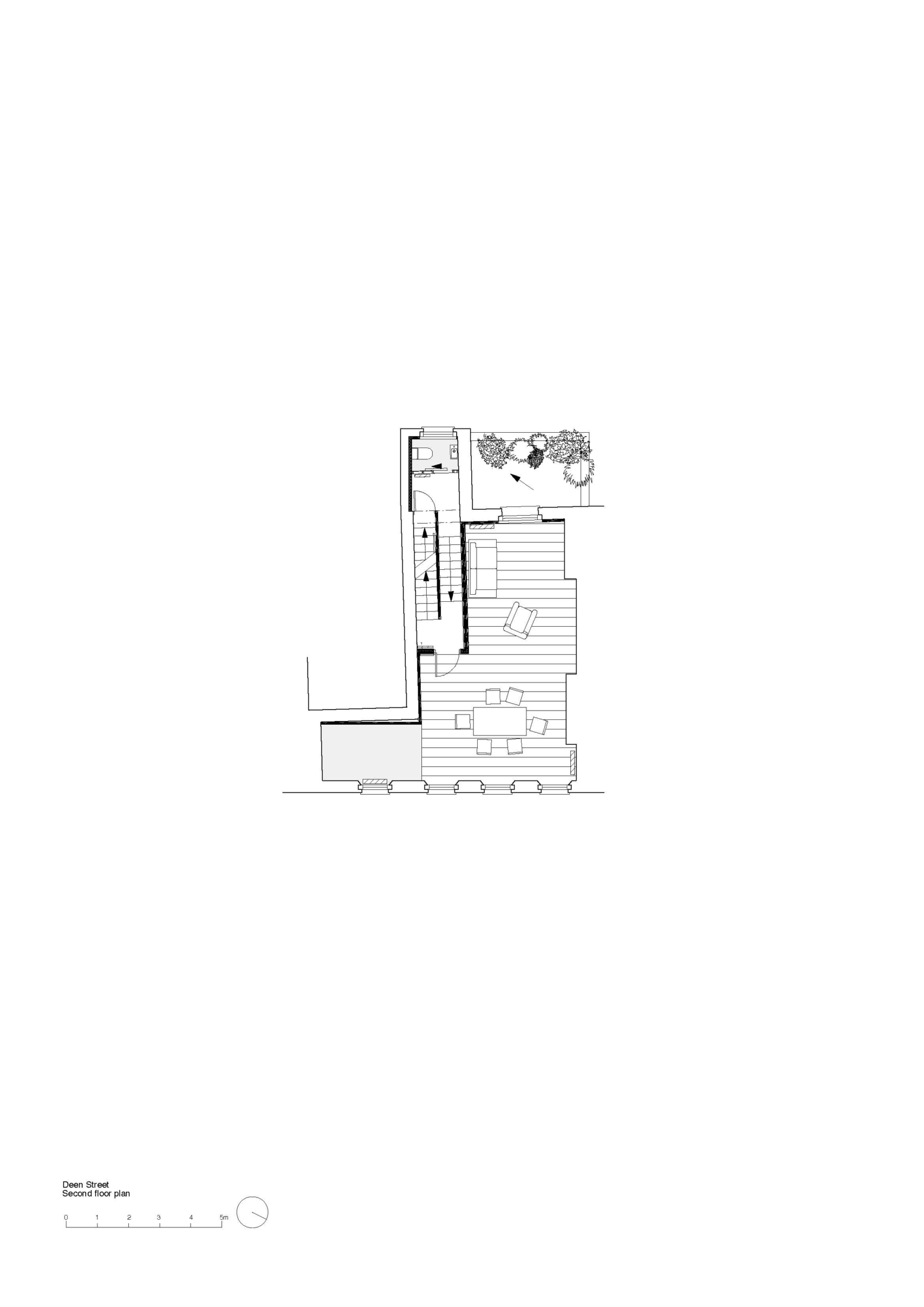 Dean Street second floor plan Dean Street second floor plan