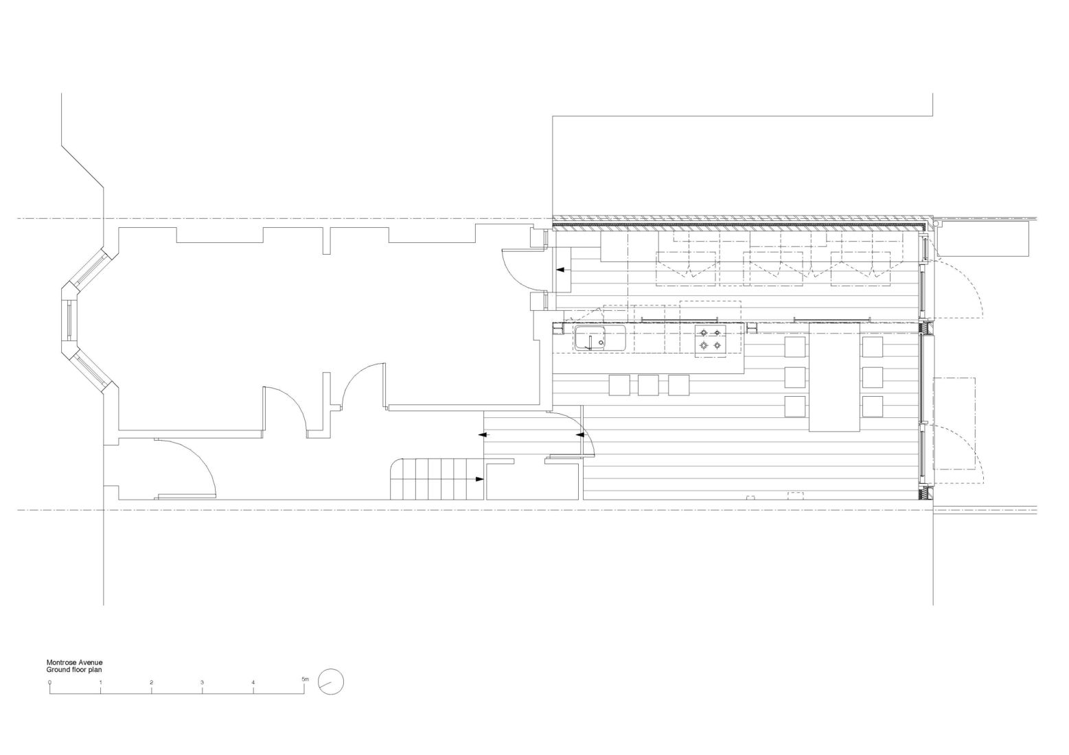 Montrose Avenue ground floor plan