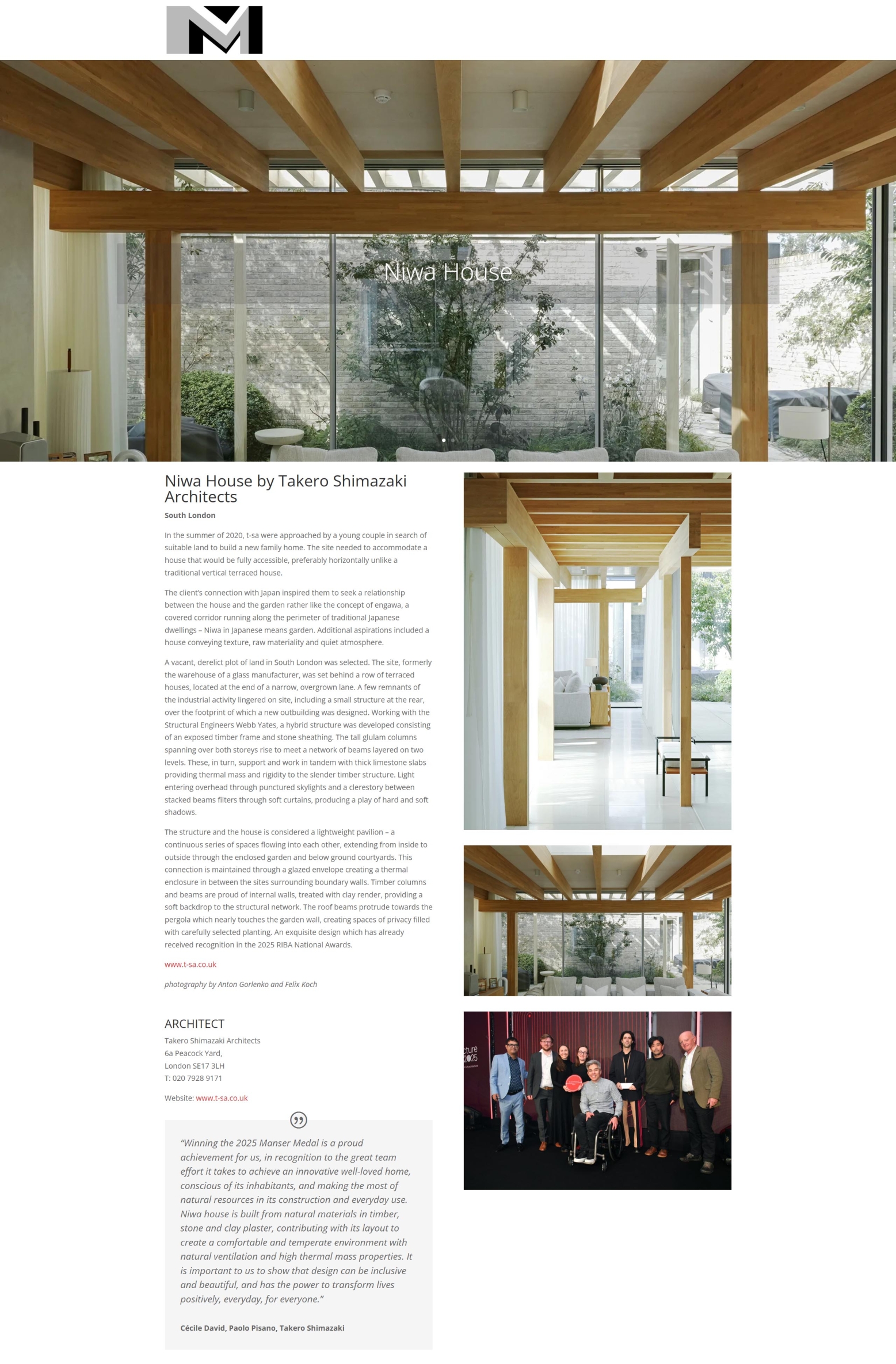 ManserMedal_NiwaHouse_November2025