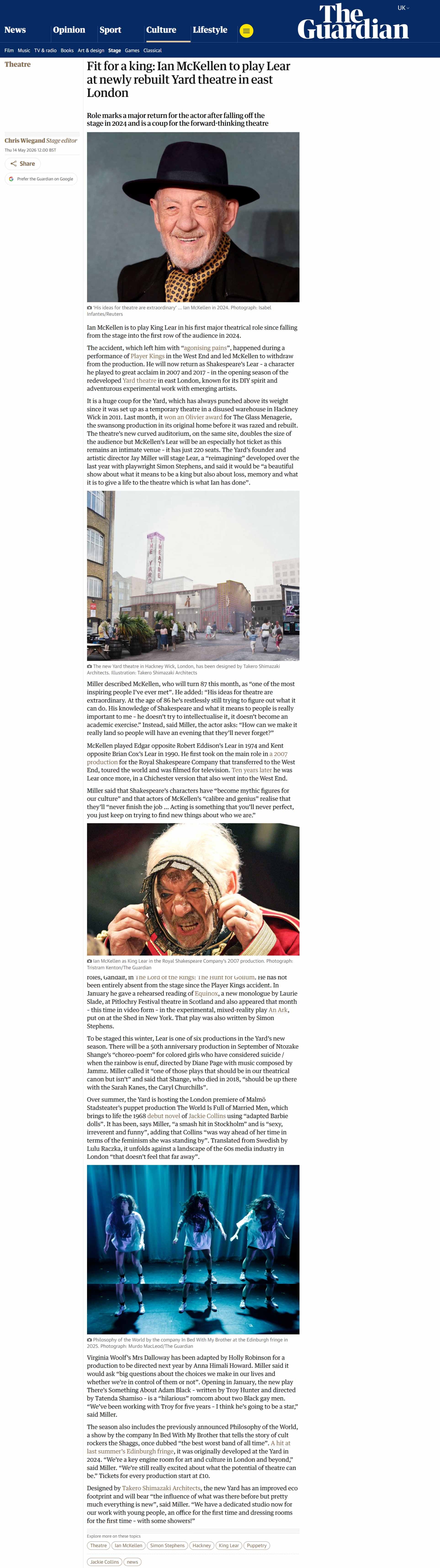 Chris Wiegand_Fit for a King_The Guardian_May26