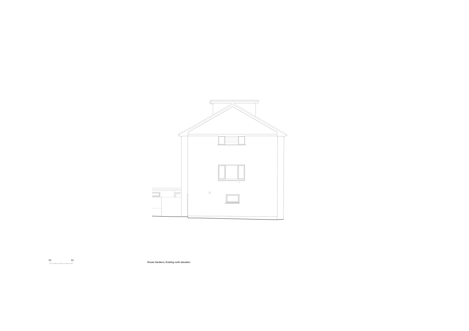 458_0303Sheet Data.Latest Rev_EXISTING NORTH ELEVATION